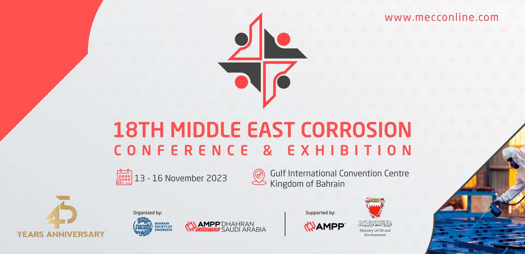 At the Forefront of the 18th Middle East Corrosion Conference (MECC