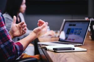 Capturing an image of a meeting