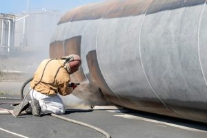 descaling shot blasting