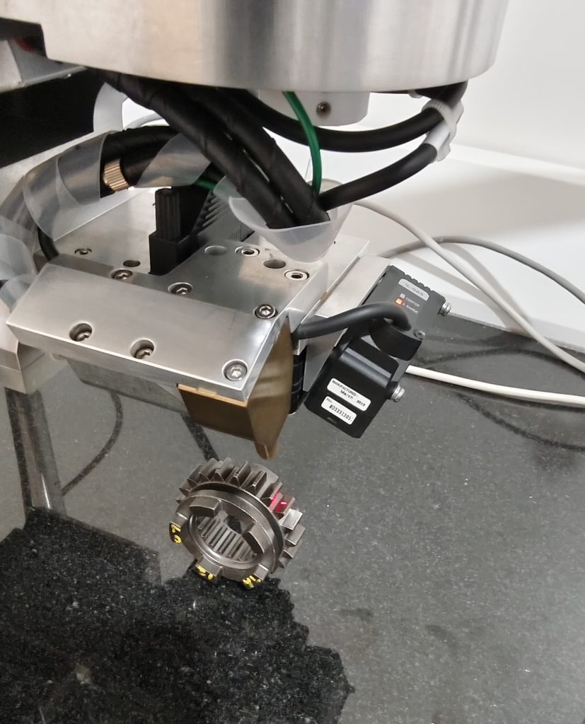 XRD X-Ray analysis on gear